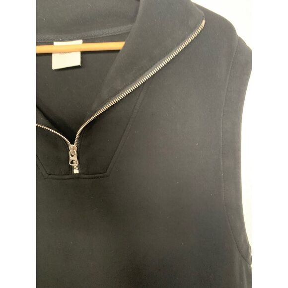 VARLEY Magnolia 2.0 Half-Zip Tank in Black Size XL - Picture 7 of 12